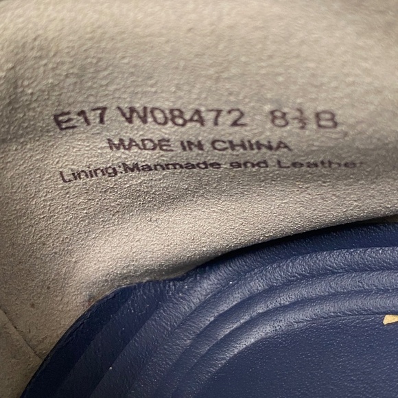 COLE HAAN Shortwing Beige Nubuck Wingtip Oxfords Size 8.5 - Picture 12 of 13